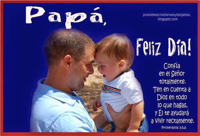 🌸 Feliz día del padre con frases 🌸 - Bonitas Frases Cristianas Imagenes D...