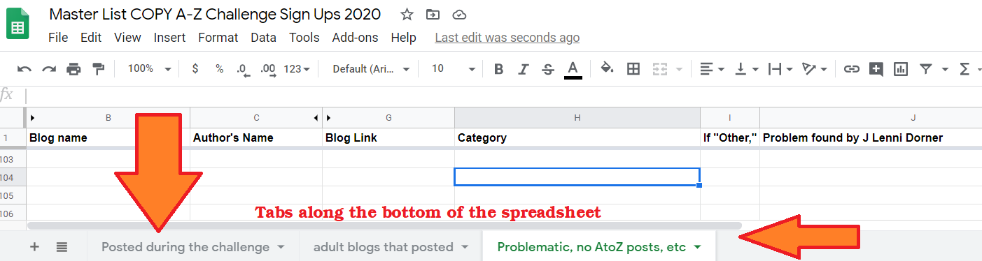 Blogging From A To Z April Challenge 2020