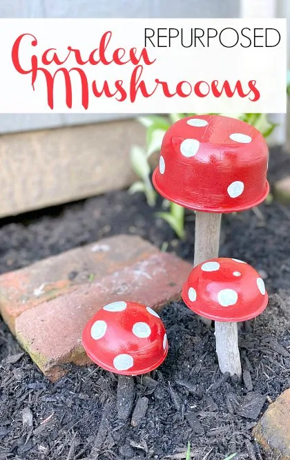 Pinterest pin for mushrooms