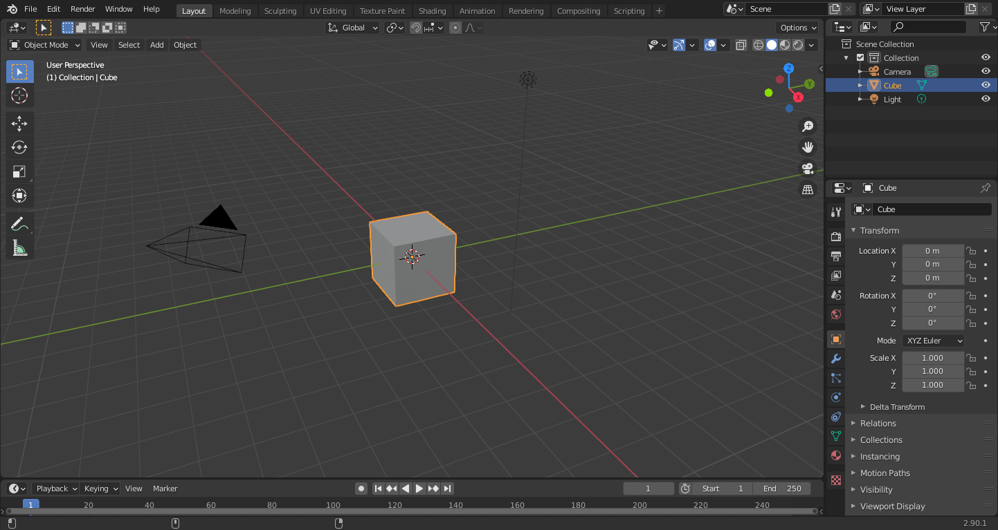 Tutorial Blender Dasar Bagian I User Interface