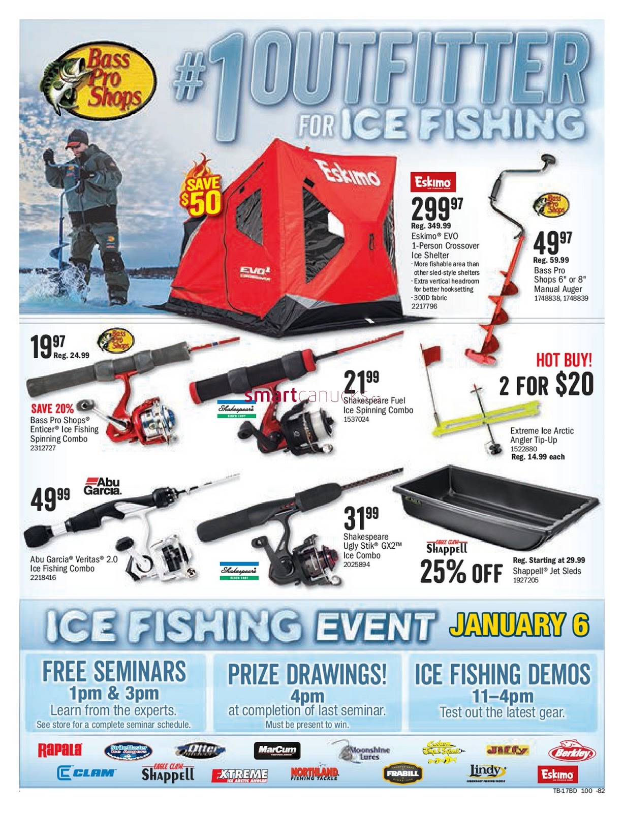bass pro shops weekly flyer december 26 31 2017 boxing week bass pro spring sale flyer