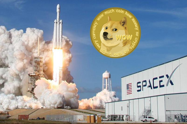 cnbc dogecoin spacex