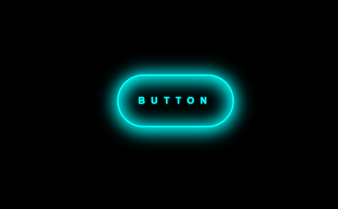 Neon Light Effect on Button using HTML and CSS