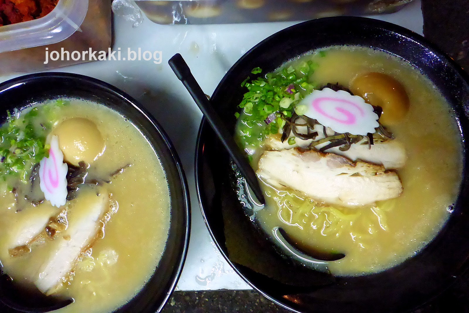 Delicious Ramen in Johor JB at ShenYeKitchen 深夜食堂 Food Truck Johor Kaki Travels for Food