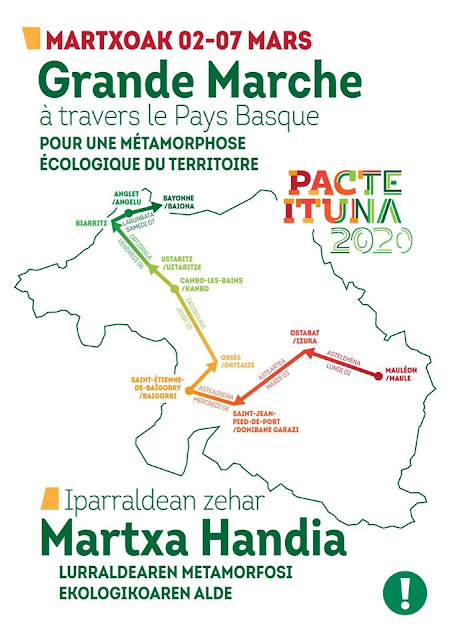 Pays Basque : Grande Marche Pacte Ituna 2020
