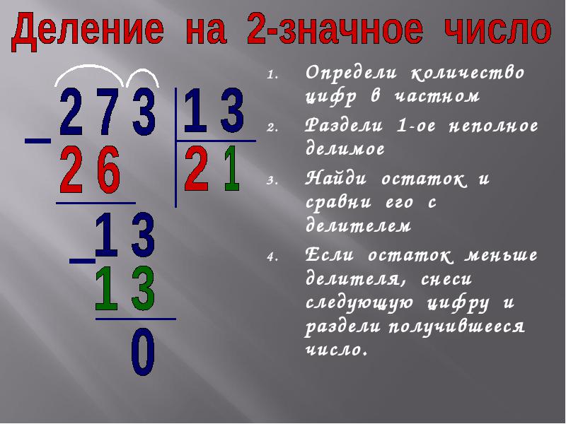 Любой пример на деление. Как делить в столбик на двузначное число 3. Как разделить столбиком на двузначное число. Как делить на трёхзначное число в столбик 4 класс. Как делить в столбик на двузначное число 4 класс примеры.