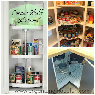 OMF to the Rescue: Weird corner closet shelf | Organizing Made Fun: OMF ...