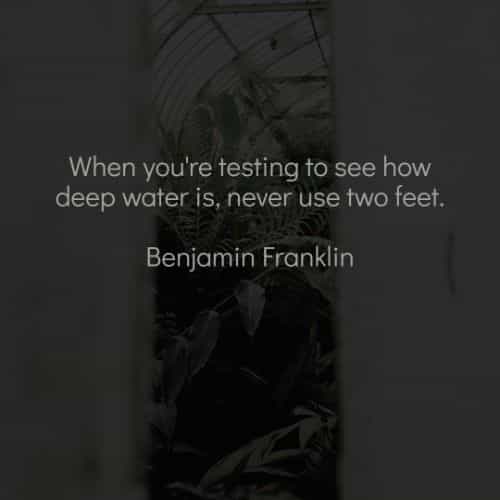 Famous quotes and sayings by Benjamin Franklin Famous quotes and sayings by Benjamin Franklin