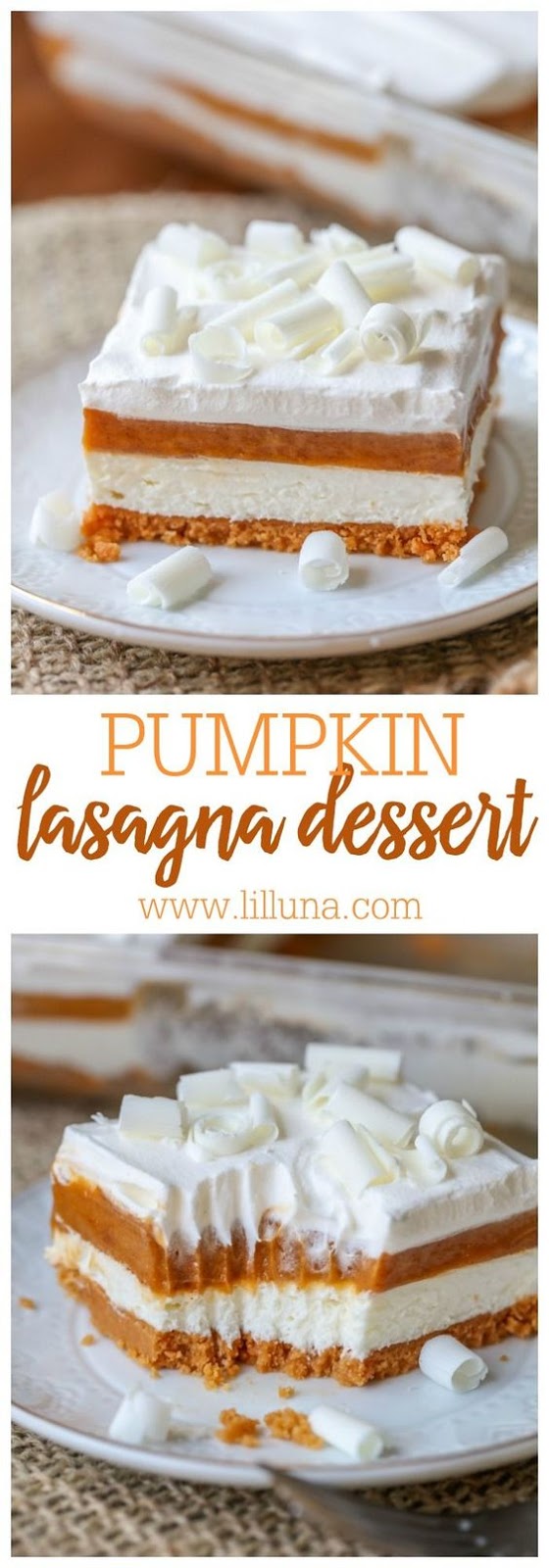 Pumpkin Lasagna - Whole30 Dessert Recipes