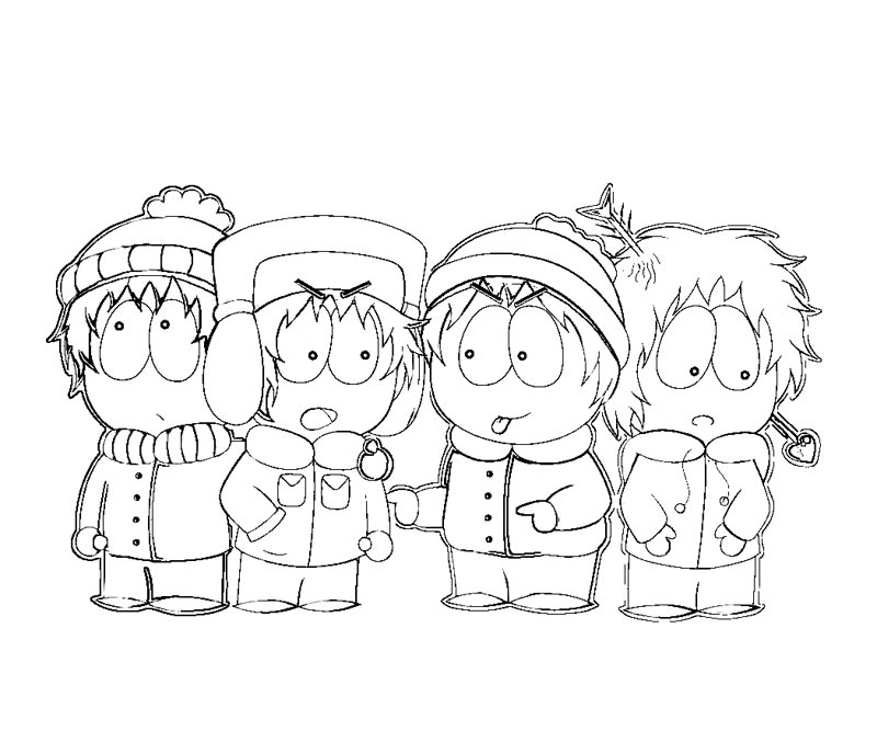 South Park Online Coloring Pages
