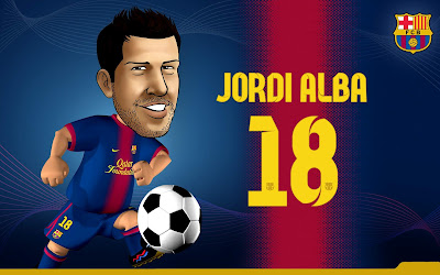 Jordi Alba Wallpapers 2012-2013