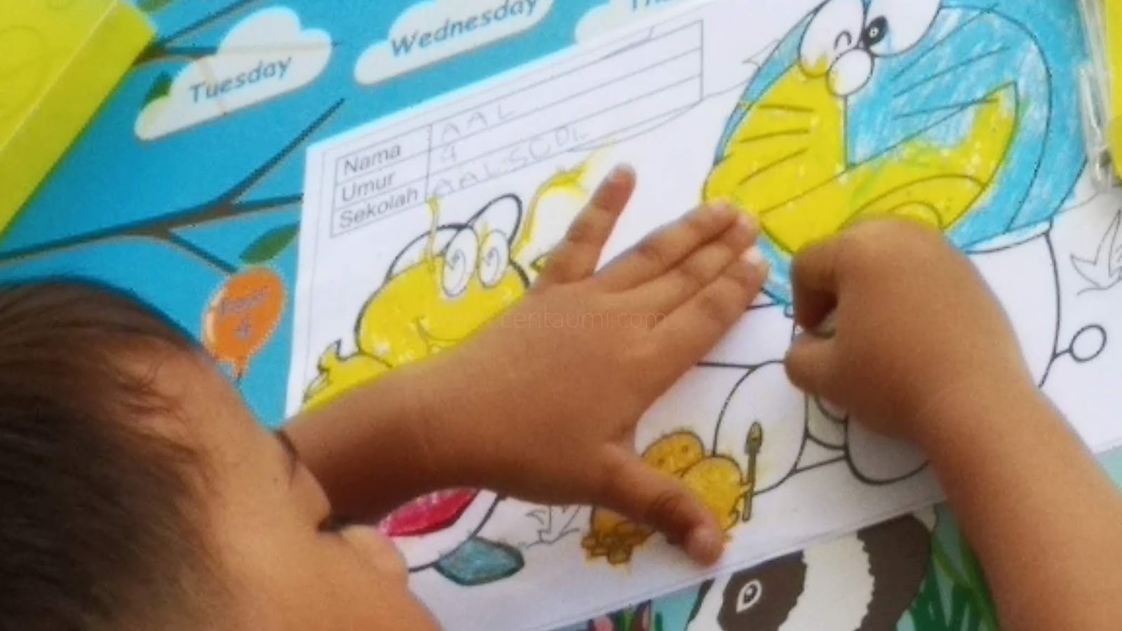 Pengalaman Anak Ikut Lomba Mewarnai Kalah Tak Mengapa Asal Kita Mau Mencoba Cerita Umi