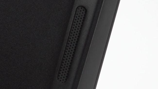 81.2dB louder speakers placed at the sides front corners of Lenovo ThinkPad E14 laptop.