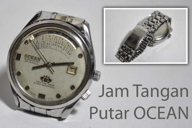 Jam Jadul,  Jam Tangan Putar OCEAN