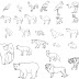 الحيوانات للاطفال للتلوين pdf | صور حيوانات المزرعة الاليفة و حيوانات الغابة المتوحشة