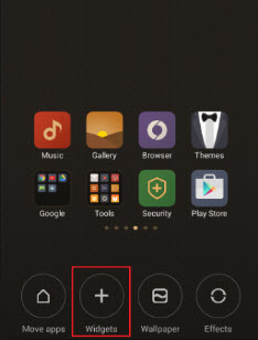 Cara menampilkan widget Jam di layar depan  Cara menampilkan widget Jam di layar depan hp android (xiaomi, oppo, asus dll)