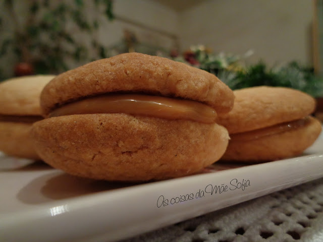 Biscoitos de doce de leite