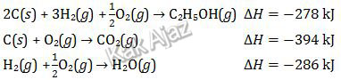 Tahapan rekasi pembakaran etanol, perubahan entalpi, Soal Kimia UN 2019 no. 15, C2H5OH