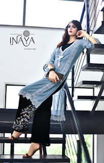 Inaya Lpc 43 Western kurtis with palazzo wholesale price