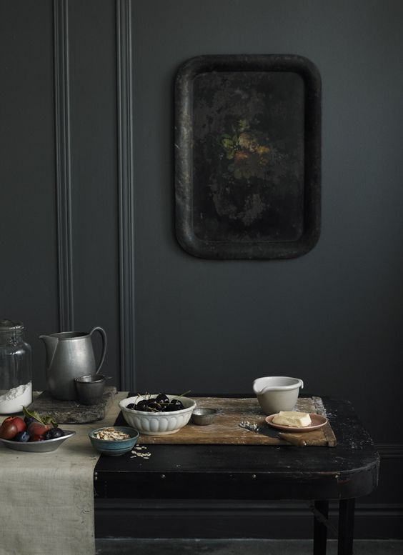 Atreverse con el color gris oscuro en las paredes | Etxekodeco