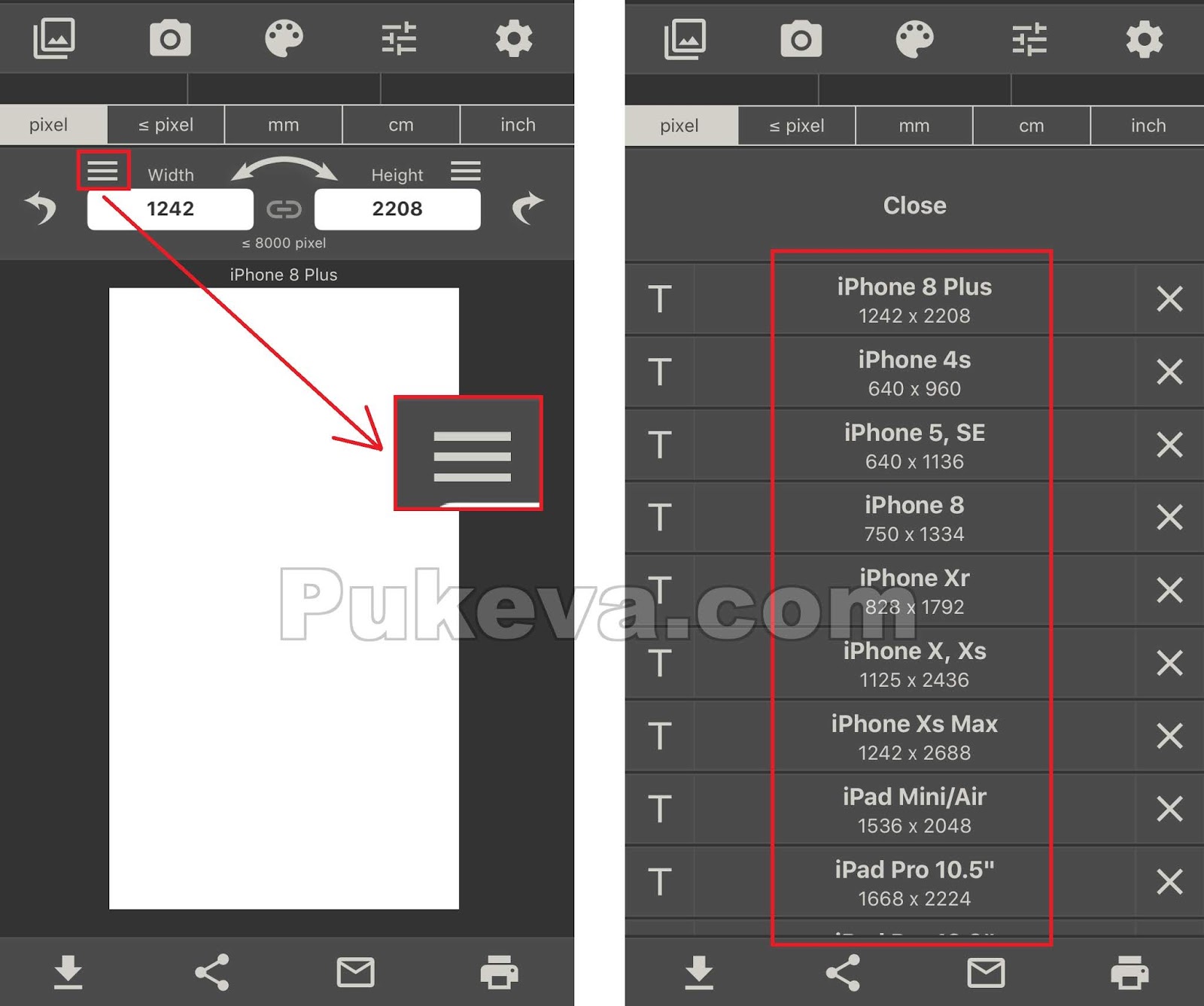 Cara Mudah Memperkecil Size Ukuran Foto Di Iphone Pukeva