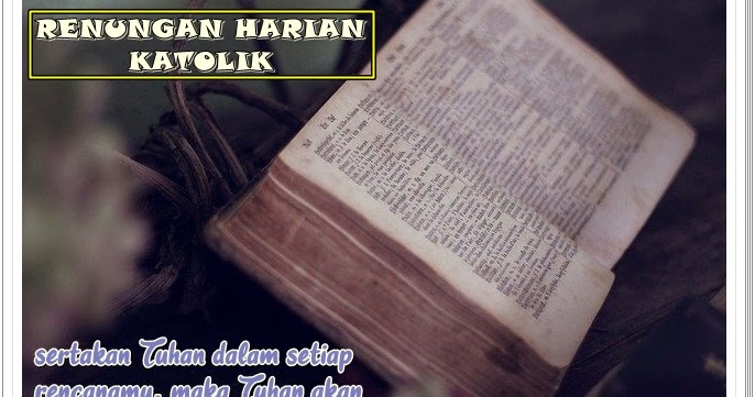 Renungan Harian Kamis 04 Juni 2020 I H S