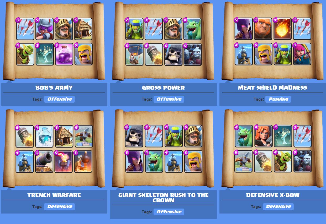 Clash Royale Deck Arena 4 Margaret Wiegel