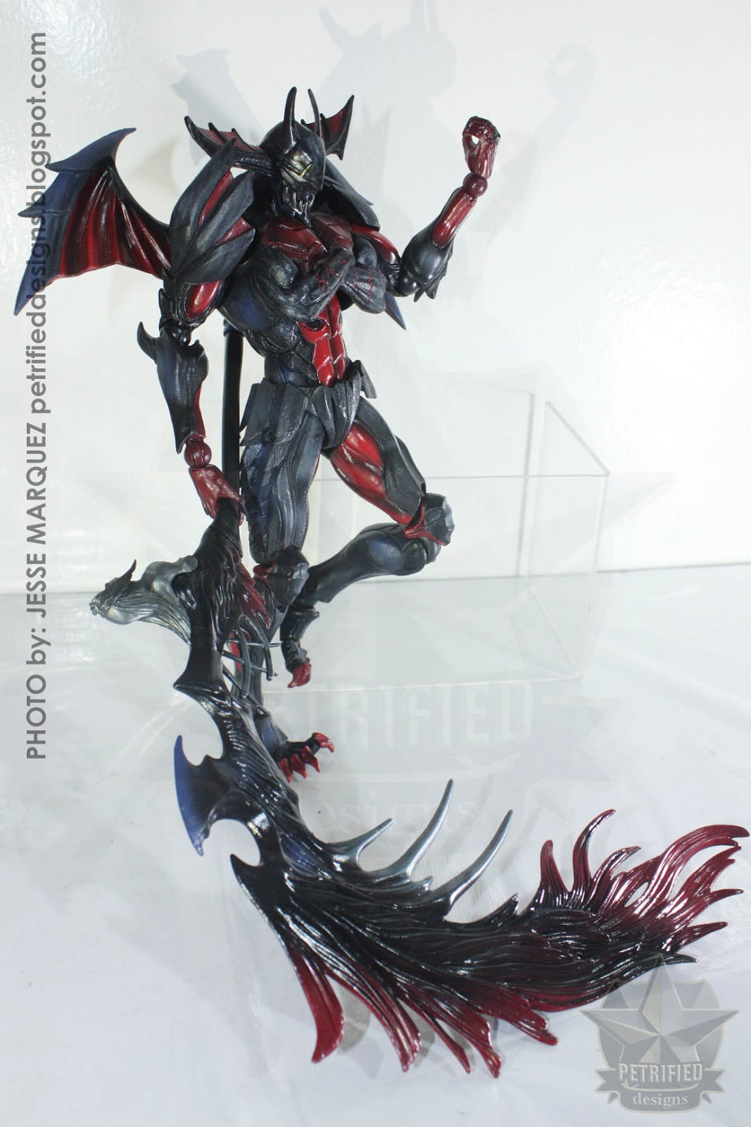 Square Enix Play Arts Kai Monster Hunter Diablos Armor Rage Set