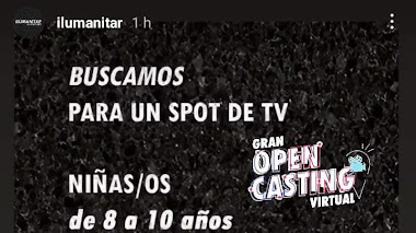 CASTING en ASUNCIÓN - PARAGUAY: Se buscan NIÑOS/AS, HOMBRES y MUJERES para SPOT DE TV
