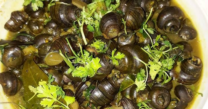 Tharoi Thongba: River snails curry ~ Exotic Manipuri Cuisines Recipes