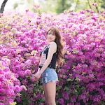Lovely Ga Eun In Outdoors Photo Shoot Foto 48