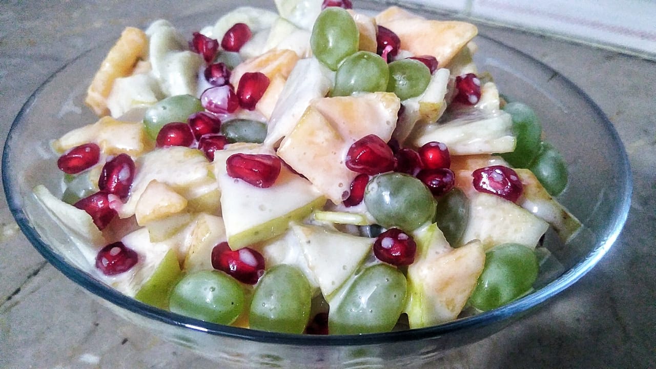 How to make delicious Creamy Fruit Chaat Fruit Chaat recipe