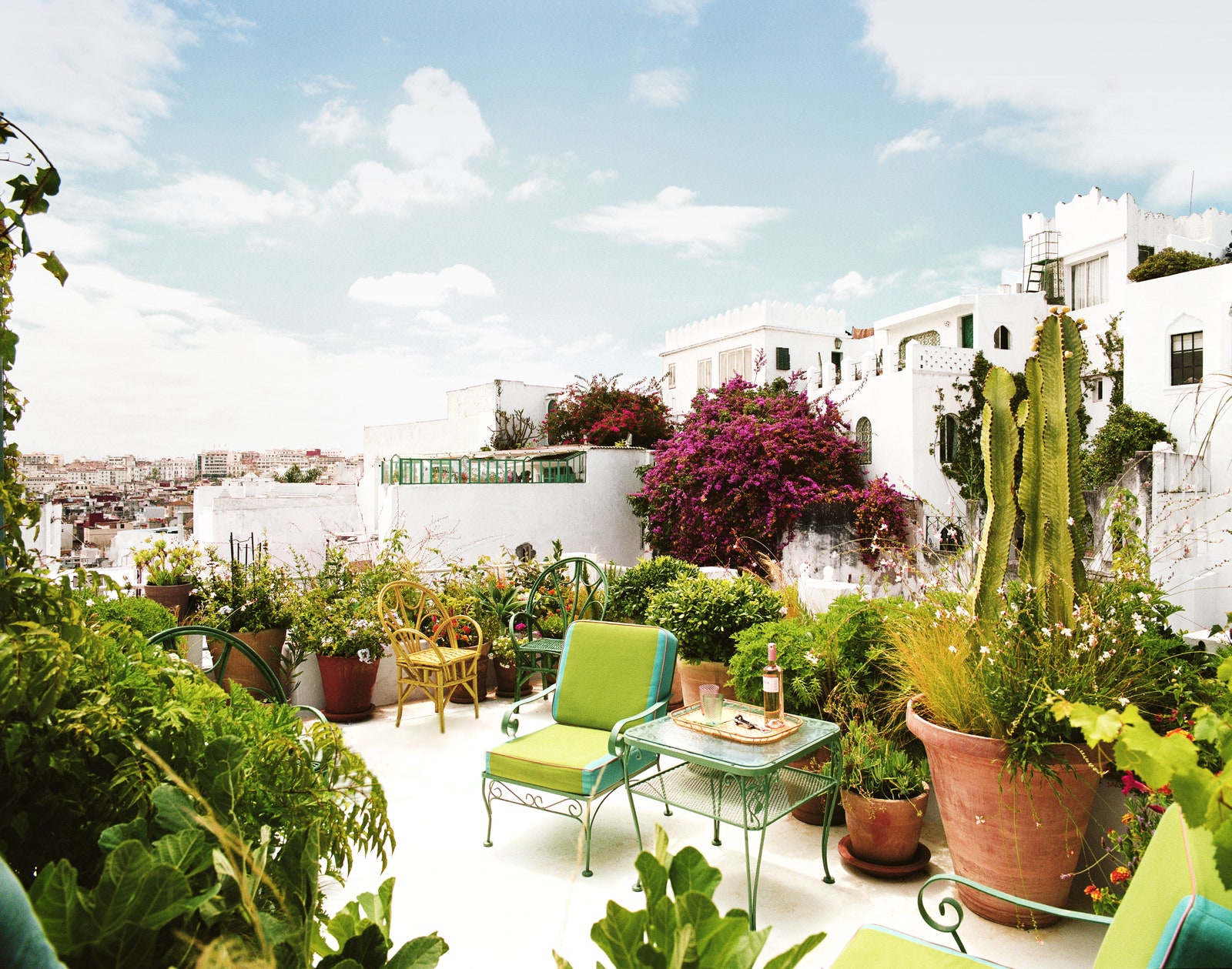 At Home With: Designers Frank de Biasi and Gene Meyer, Tangier