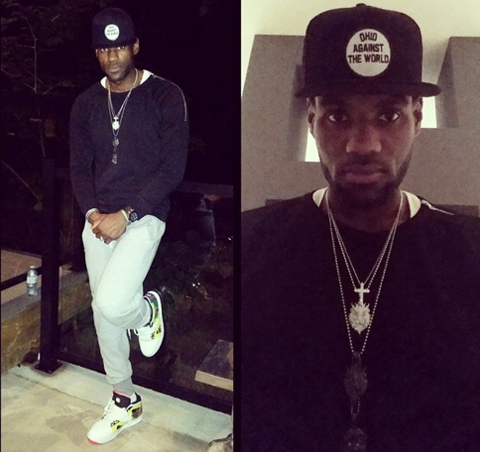 SkRaTeUpp: Check out Lebron James's new slim look!!!