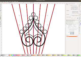 Inkscape - Center an object on another object.