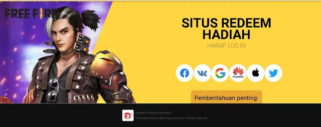 cara tukar kode redeem free fire terbaru cara tukar kode redeem