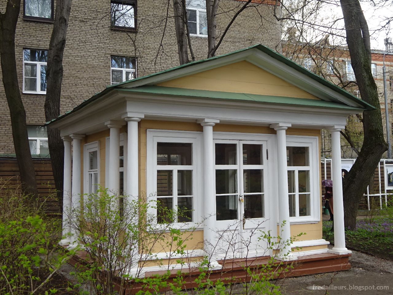 Fred ailleurs Moscou La maison de Tolstoï, Saint Nicolas des Tisserands