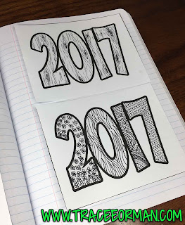 New Year Activity - Doodle 2017