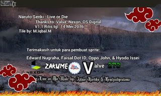 Naruto Senki: Live or Die Apk By Akbar Kartiko & Rendyadipratama