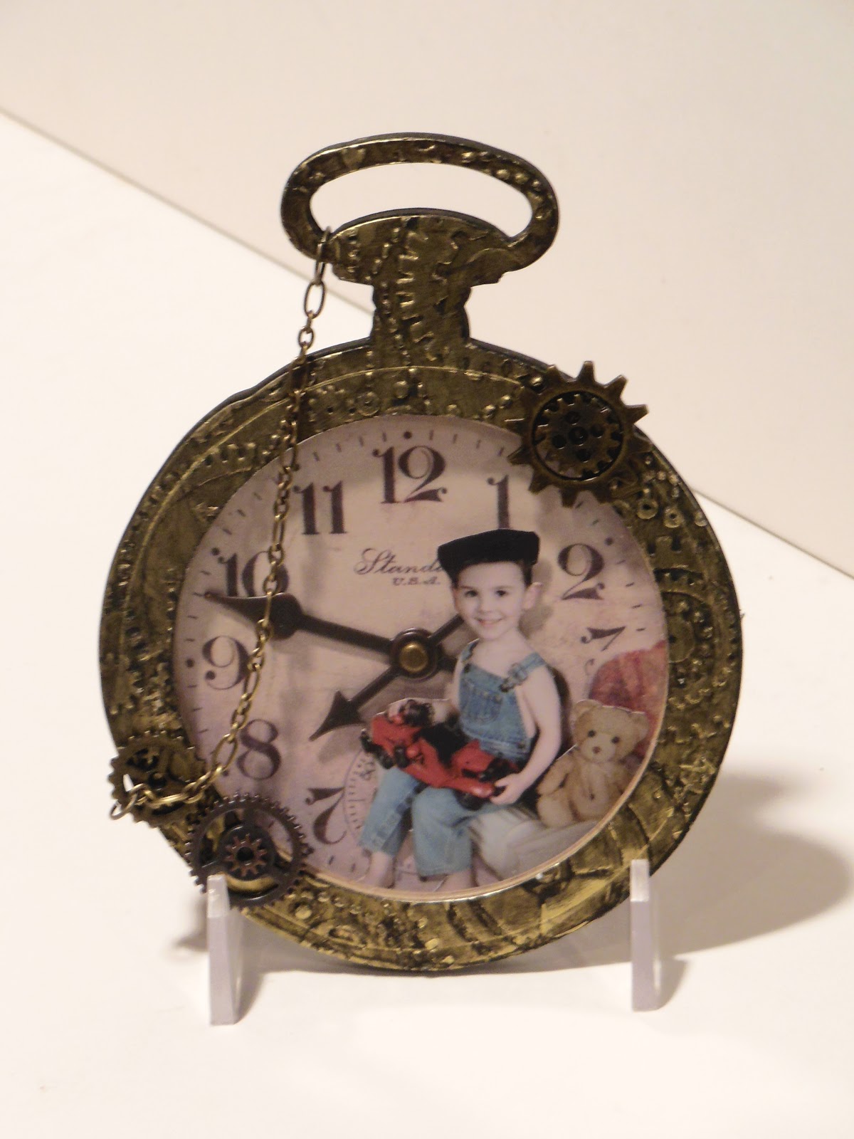 It's All About Me & Mine Watch die frame..