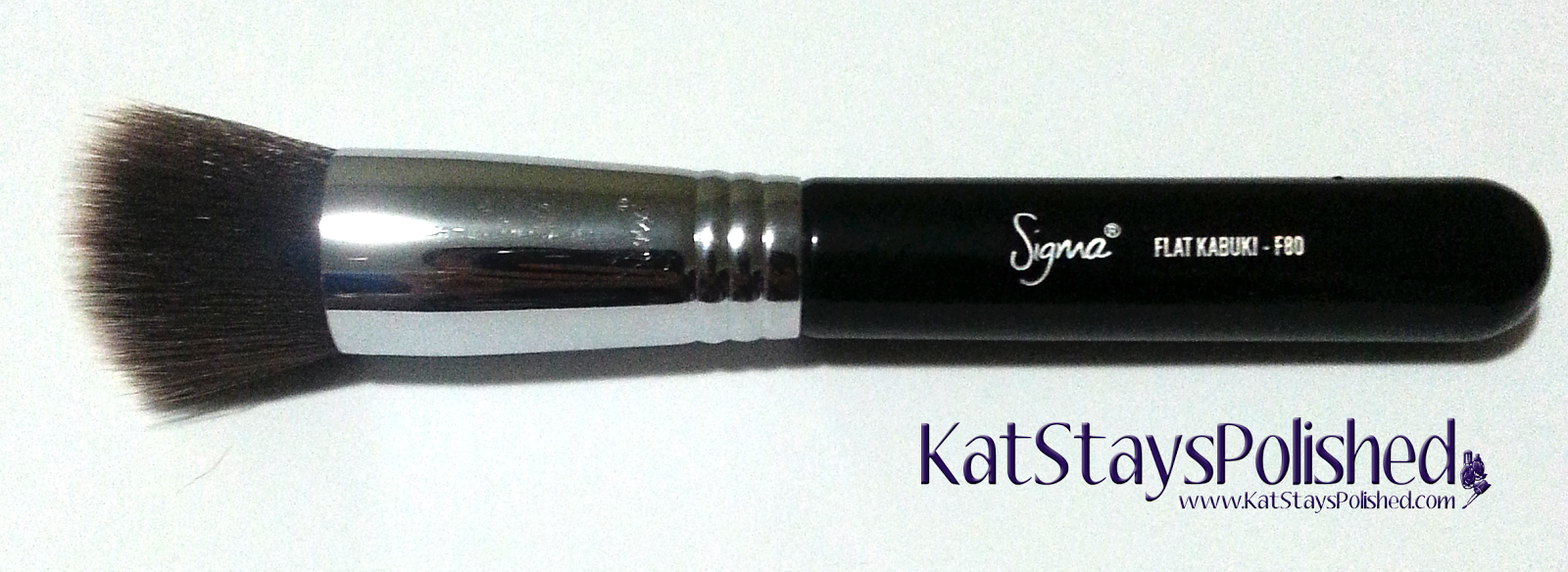 Sigma F80 Flat Kabuki Brush | Kat Stays Polished