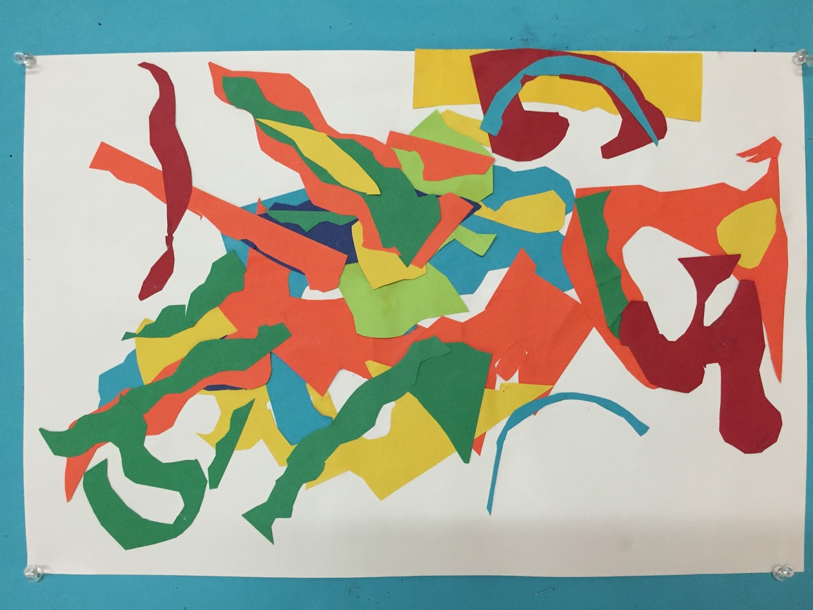 Ms. Curry's Art Room Grade 1 Henri Matisse Cut Outs