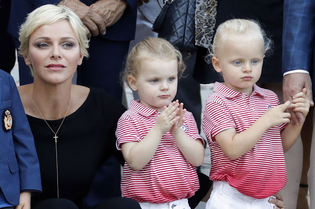 Prince Jacques and Princess Gabriella Wear Façonnable and Adidas