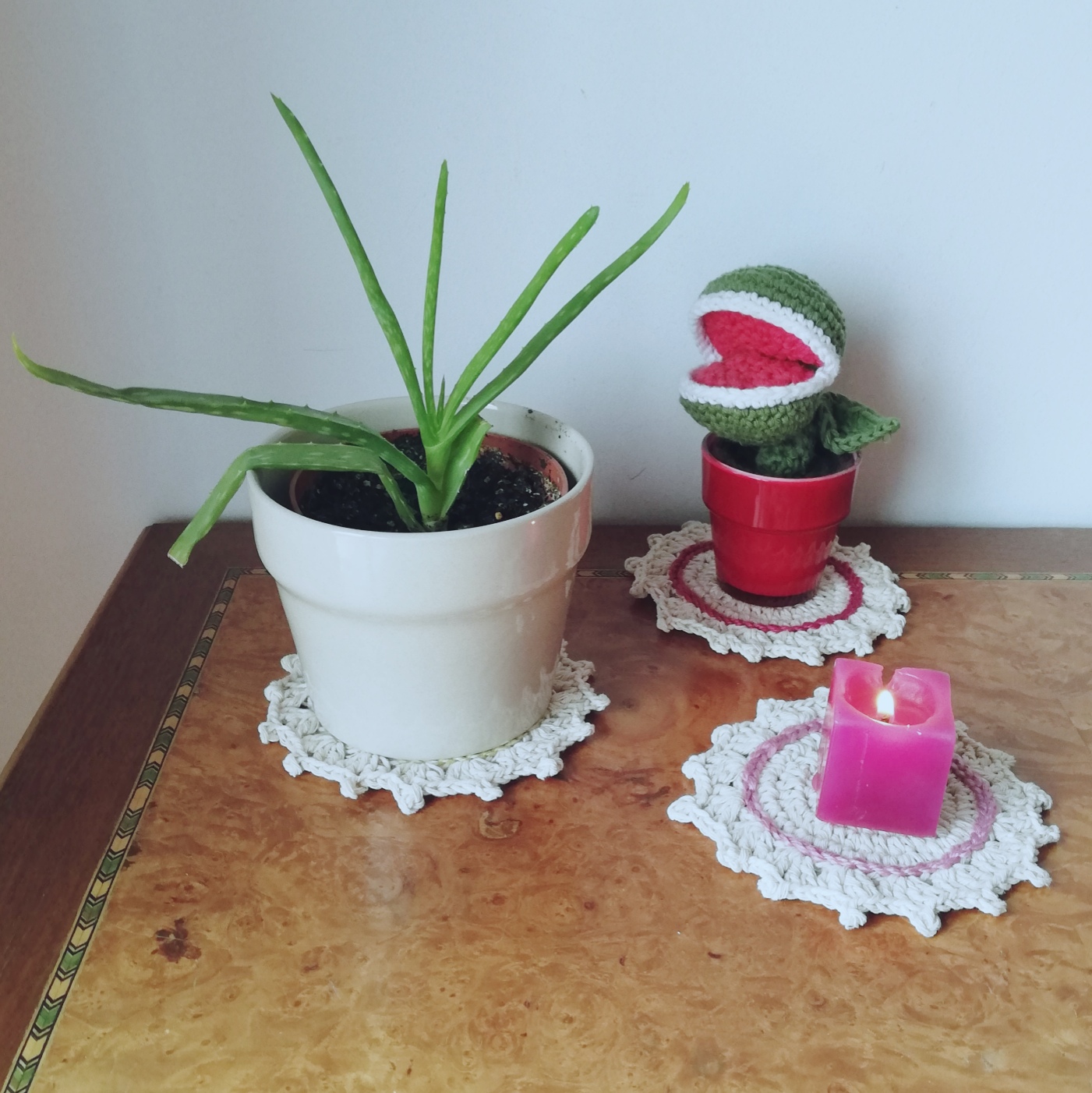 Mamá Deja el Ganchillo Círculo de ganchillo