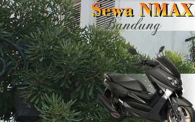 Sewa sepeda motor N-Max Jl. Taman Sari - ITB, BNI Bandung