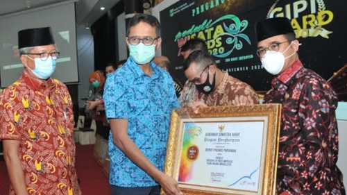 Buka Wisata Awards, Irwan Prayitno Katakan Pertumbuhan Ekonomi Sumbar Sudah Positif