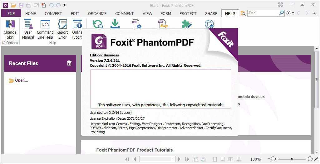 Foxit phantompdf business 8.3 crack