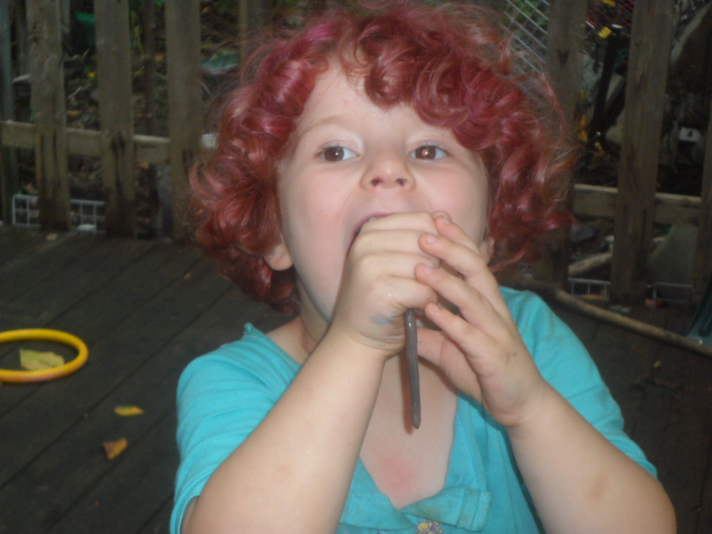 The Girl Who Loves Worms
