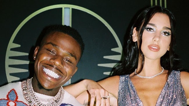 DaBaby and Dua Lipa. DaBaby and Dua Lipa.