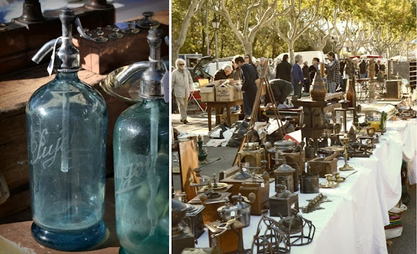 Sifones y mercadillo brocante en francia
